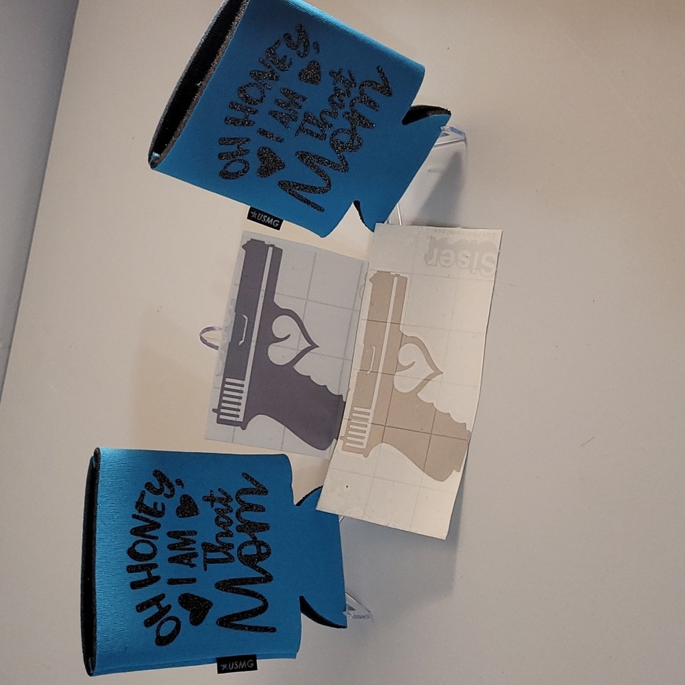Koozie & Decals